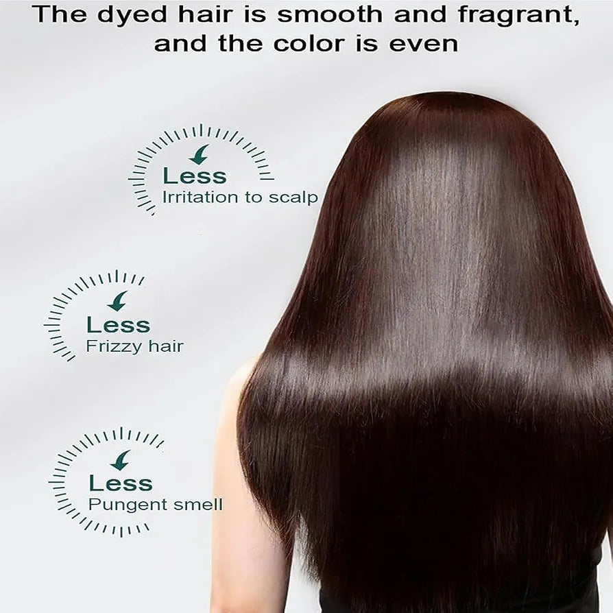 Duskweling Natural Plant Hair Dye, Corzen Bubble Hair Color, New Botanical 10-Pack Box 