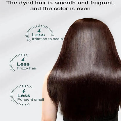 Duskweling Natural Plant Hair Dye, Corzen Bubble Hair Color, New Botanical 10-Pack Box 